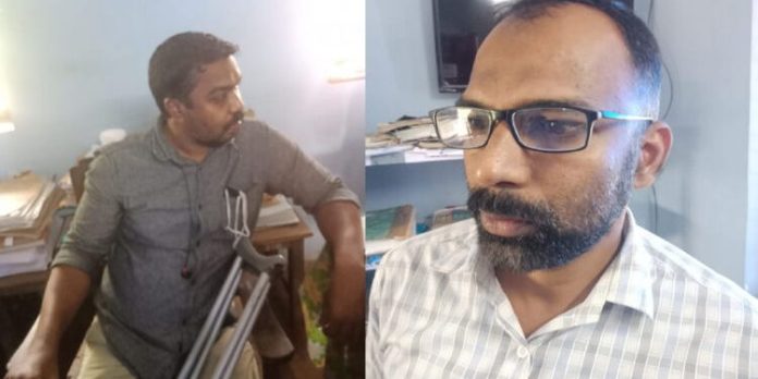 തൃശൂരിൽ കൈക്കൂലി വാങ്ങുന്നതിനിടെ വില്ലേജ് ഓഫീസറും ഫീൽഡ് അസിസ്റ്റന്റും പിടിയിൽ തൃശൂരിൽ കൈക്കൂലി വാങ്ങുന്നതിനിടെ വില്ലേജ് ഓഫീസറും ഫീൽഡ് അസിസ്റ്റന്റും പിടിയിൽ