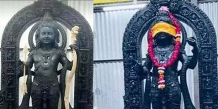 അയോധ്യാ ശ്രീരാമ വിഗ്രഹത്തിൻ്റെ ചിത്രം ചോർന്നതിൽ അന്വേഷണം വേണം ; ആവശ്യവുമായി മുഖ്യപൂജാരി അയോധ്യാ ശ്രീരാമ വിഗ്രഹത്തിൻ്റെ ചിത്രം ചോർന്നതിൽ അന്വേഷണം വേണം ; ആവശ്യവുമായി മുഖ്യപൂജാരി