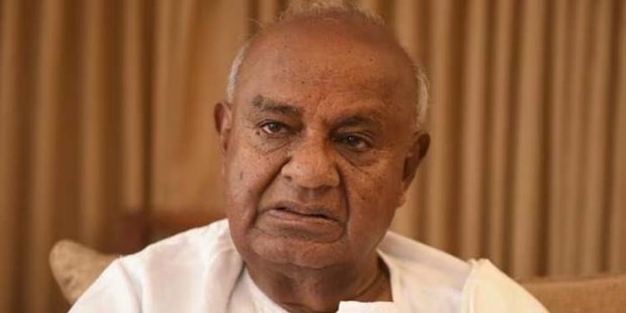 ലോക്സഭ തെരഞ്ഞെടുപ്പിൽ മത്സരിക്കില്ലെന്ന് ദേവഗൗഡ ലോക്സഭ തെരഞ്ഞെടുപ്പിൽ മത്സരിക്കില്ലെന്ന് ദേവഗൗഡ