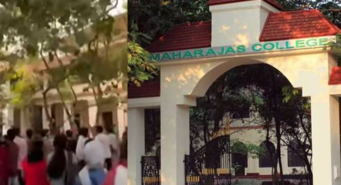 മഹാരാജാസിൽ ഫ്രറ്റേണിറ്റി-കെ.എസ്.യു പ്രവർത്തകരെ അക്രമിച്ച കേസ് ; രണ്ട് എസ്.എഫ്.ഐക്കാർ പിടിയിൽ മഹാരാജാസിൽ ഫ്രറ്റേണിറ്റി-കെ.എസ്.യു പ്രവർത്തകരെ അക്രമിച്ച കേസ് ; രണ്ട് എസ്.എഫ്.ഐക്കാർ പിടിയിൽ