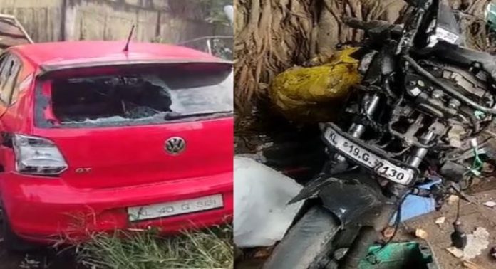 തിരുവനന്തപുരത്ത് കാർ നിയന്ത്രണം വിട്ട് അപകടം ; ഒരു മരണം തിരുവനന്തപുരത്ത് കാർ നിയന്ത്രണം വിട്ട് അപകടം ; ഒരു മരണം