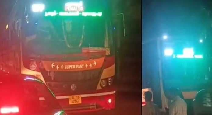 വണ്വേ തെറ്റിച്ച് കെഎസ്ആർടിസി ബസിന്റെ അഭ്യാസ പ്രകടനം ; ഗതാഗത തടസം, പിന്നാലെ സംഭവിച്ചത്…! വണ്വേ തെറ്റിച്ച് കെഎസ്ആർടിസി ബസിന്റെ അഭ്യാസ പ്രകടനം ; ഗതാഗത തടസം, പിന്നാലെ സംഭവിച്ചത്…!
