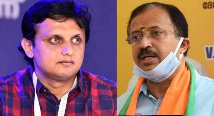 ഇതെല്ലാം കേന്ദ്രത്തിന്റെ പ്രമോഷൻ ; ദേശീയപാത ഉദ്ഘാടന ചടങ്ങിൽ പരസ്പ്പരം ഏറ്റുമുട്ടി പി. എ. മുഹമ്മദ് റിയാസും വി. മുരളീധരനും ഇതെല്ലാം കേന്ദ്രത്തിന്റെ പ്രമോഷൻ ; ദേശീയപാത ഉദ്ഘാടന ചടങ്ങിൽ പരസ്പ്പരം ഏറ്റുമുട്ടി പി. എ. മുഹമ്മദ് റിയാസും വി. മുരളീധരനും