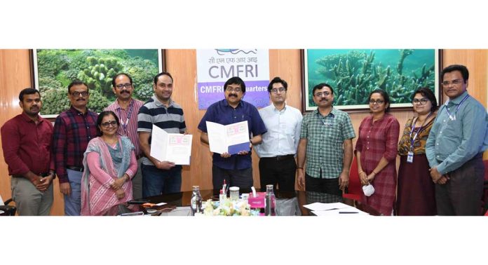 കോശ അധിഷ്ടിത വളർത്തു മത്സ്യമാംസം വികസിപ്പിക്കാൻ സിഎംഎഫ്ആർഐ കോശ അധിഷ്ടിത വളർത്തു മത്സ്യമാംസം വികസിപ്പിക്കാൻ സിഎംഎഫ്ആർഐ