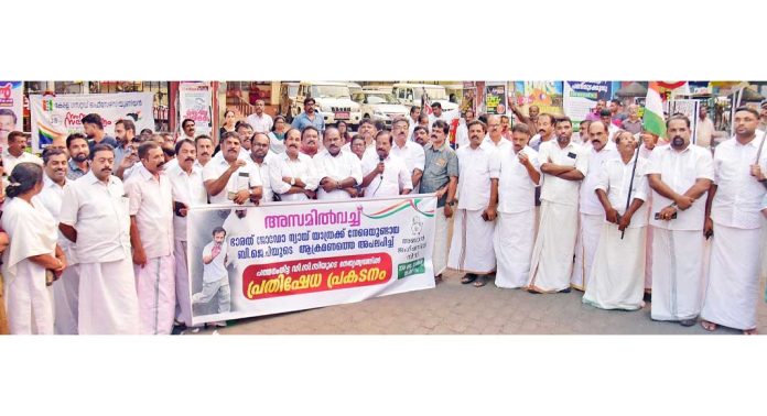 രാഹുൽ ഗാന്ധിക്കെതിരായ ആക്രമണം സംഘപരിവാർ ഗൂഢാലോചന ; പി മോഹൻരാജ് രാഹുൽ ഗാന്ധിക്കെതിരായ ആക്രമണം സംഘപരിവാർ ഗൂഢാലോചന ; പി മോഹൻരാജ്