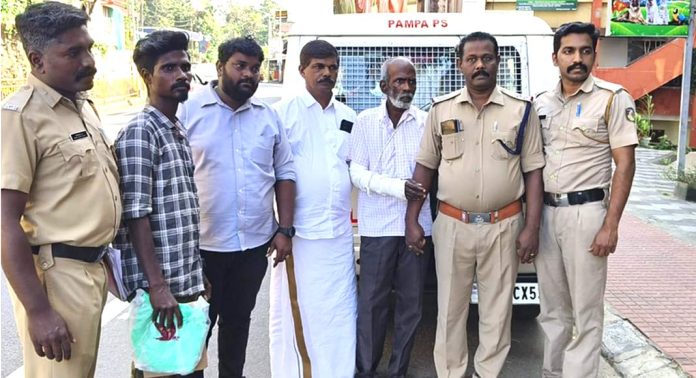 ശബരിമല തീർത്ഥാടനത്തിനിടയിൽ കാണാതായ ചെന്നൈ സ്വദേശിയെ കൊല്ലത്തു നിന്നും കണ്ടെത്തി ശബരിമല തീർത്ഥാടനത്തിനിടയിൽ കാണാതായ ചെന്നൈ സ്വദേശിയെ കൊല്ലത്തു നിന്നും കണ്ടെത്തി