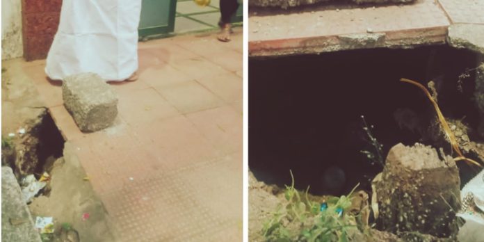 പത്തനംതിട്ട മുൻസിപ്പൽ പാര്ക്ക് പ്രധാന കവാടം അപകടാവസ്ഥയില് ; പ്രതികരിക്കാതെ അധികൃതര് പത്തനംതിട്ട മുൻസിപ്പൽ പാര്ക്ക് പ്രധാന കവാടം അപകടാവസ്ഥയില് ; പ്രതികരിക്കാതെ അധികൃതര്