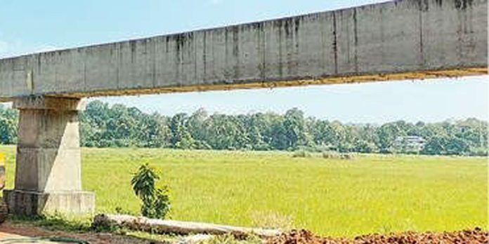 കല്ലുങ്കൽ പാടശേഖരത്തിന് കുറുകെനിർമിച്ച വരയന്നൂർ നീർപ്പാലം പൂർത്തിയാകുന്നു കല്ലുങ്കൽ പാടശേഖരത്തിന് കുറുകെനിർമിച്ച വരയന്നൂർ നീർപ്പാലം പൂർത്തിയാകുന്നു