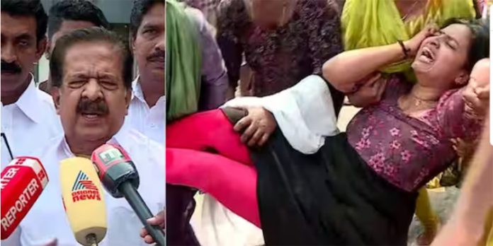 യൂത്ത് കോൺ ജില്ലാ ജനറൽ സെക്രട്ടറി മേഘ രഞ്ജിത്തിന് ലാത്തിച്ചാര്ജ്ജില് പരിക്കേറ്റ സംഭവം ; പോലീസിനെതിരെ വിമര്ശനവുമായി രമേശ് ചെന്നിത്തല യൂത്ത് കോൺ ജില്ലാ ജനറൽ സെക്രട്ടറി മേഘ രഞ്ജിത്തിന് ലാത്തിച്ചാര്ജ്ജില് പരിക്കേറ്റ സംഭവം ; പോലീസിനെതിരെ വിമര്ശനവുമായി രമേശ് ചെന്നിത്തല