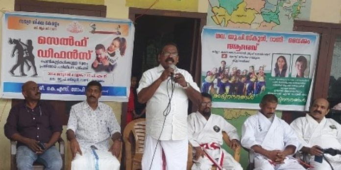 എസ് എസ് എ കേരളം ബിആർസി റാന്നിയുടെ ആഭിമുഖ്യത്തിൽ സ്വയം പ്രതിരോധ പരിശീലന പരിപാടി സംഘടിപ്പിച്ചു എസ് എസ് എ കേരളം ബിആർസി റാന്നിയുടെ ആഭിമുഖ്യത്തിൽ സ്വയം പ്രതിരോധ പരിശീലന പരിപാടി സംഘടിപ്പിച്ചു