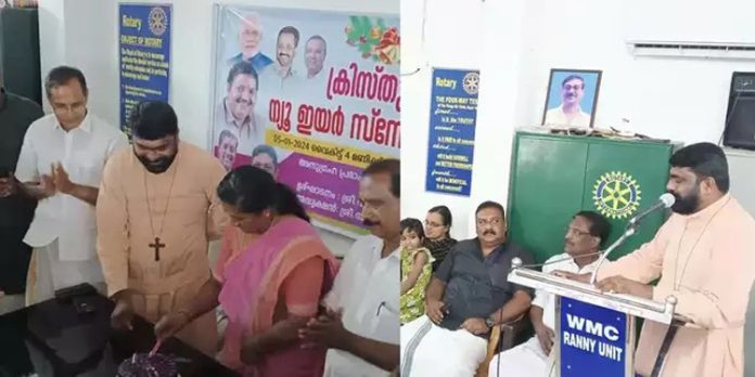 വീണ്ടും ക്രിസ്ത്യൻ മതപുരോഹിതനെ പങ്കെടുപ്പിച്ച് ബിജെപിയുടെ ക്രിസ്തുമസ് സ്നേഹ സംഗമം വീണ്ടും ക്രിസ്ത്യൻ മതപുരോഹിതനെ പങ്കെടുപ്പിച്ച് ബിജെപിയുടെ ക്രിസ്തുമസ് സ്നേഹ സംഗമം