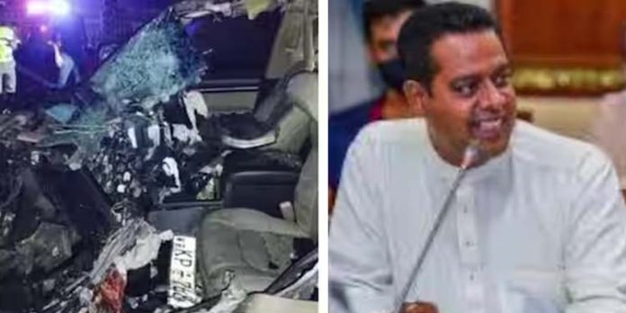 ശ്രീലങ്കൻ മന്ത്രിയുൾപ്പെടെ മൂന്നു പേർ വാഹനാപകടത്തിൽ മരിച്ചു ശ്രീലങ്കൻ മന്ത്രിയുൾപ്പെടെ മൂന്നു പേർ വാഹനാപകടത്തിൽ മരിച്ചു
