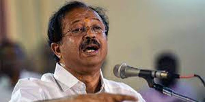 കേരളത്തിൽ ഏറ്റവും സംസ്കാരം ഇല്ലാത്തയാളാണ് സാംസ്കാരിക മന്ത്രി ; വി. മുരളീധരൻ കേരളത്തിൽ ഏറ്റവും സംസ്കാരം ഇല്ലാത്തയാളാണ് സാംസ്കാരിക മന്ത്രി ; വി. മുരളീധരൻ