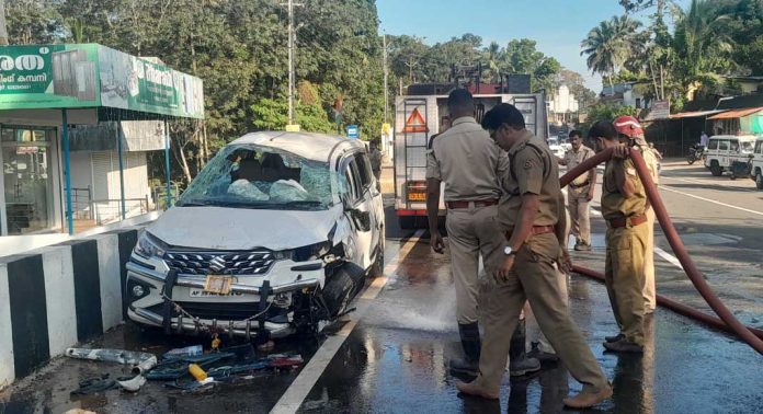 സംസ്ഥാനപാതയിൽ വാഹനങ്ങളുടെ അമിത വേഗത അപകടങ്ങൾക്ക് കാരണമാകുന്നു സംസ്ഥാനപാതയിൽ വാഹനങ്ങളുടെ അമിത വേഗത അപകടങ്ങൾക്ക് കാരണമാകുന്നു
