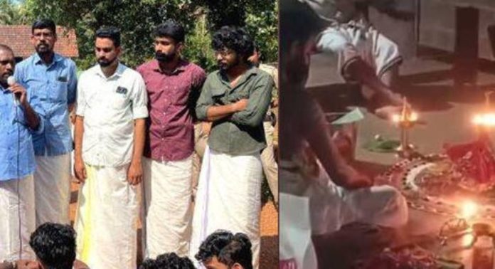 സ്കൂളിൽ പൂജ നടത്തിയ സംഭവം ; പിടിഎ യോഗത്തിൽ മാനേജറുടെ മകനും പൊതുപ്രവർത്തകരും തമ്മിൽ കടുത്ത വാക്കേറ്റം സ്കൂളിൽ പൂജ നടത്തിയ സംഭവം ; പിടിഎ യോഗത്തിൽ മാനേജറുടെ മകനും പൊതുപ്രവർത്തകരും തമ്മിൽ കടുത്ത വാക്കേറ്റം