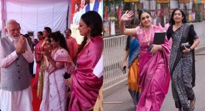 നടി ശോഭനയെ ഉന്നമിട്ട് ബിജെപി ; കേന്ദ്ര നേതാക്കൾ ചർച്ച നടത്തി നടി ശോഭനയെ ഉന്നമിട്ട് ബിജെപി ; കേന്ദ്ര നേതാക്കൾ ചർച്ച നടത്തി