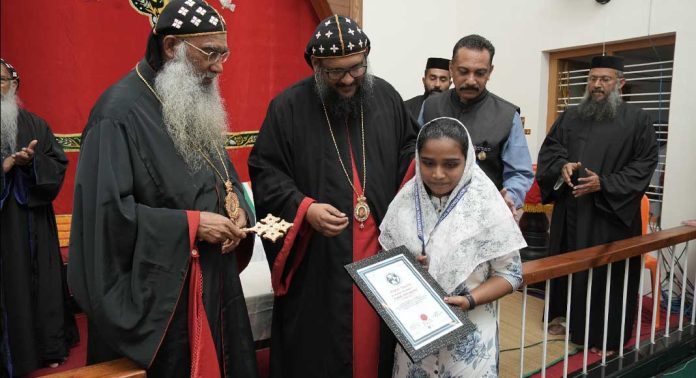 പ്രിയ മാത്യുവിന് വണ്ടർ ഗേൾ അവാർഡ് പ്രിയ മാത്യുവിന് വണ്ടർ ഗേൾ അവാർഡ്