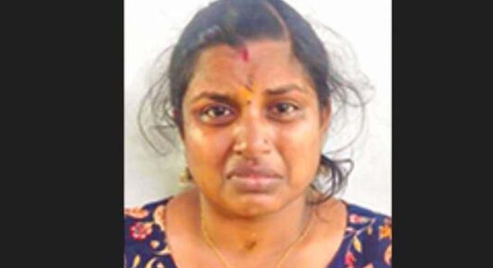 നാലുപവന്റെ സ്വർണ മാല കവർന്ന കേസിൽ യുവതി പിടിയിൽ നാലുപവന്റെ സ്വർണ മാല കവർന്ന കേസിൽ യുവതി പിടിയിൽ