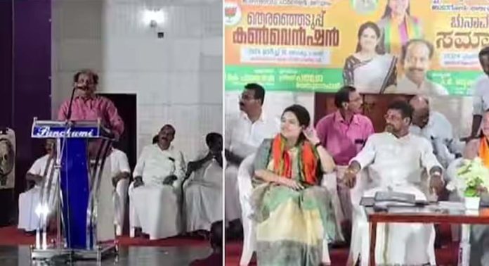 പത്മജ വേണുഗോപാലിനെതിരെ നീരസം പ്രകടിപ്പിച്ച് സി കെ പത്മനാഭന് പത്മജ വേണുഗോപാലിനെതിരെ നീരസം പ്രകടിപ്പിച്ച് സി കെ പത്മനാഭന്