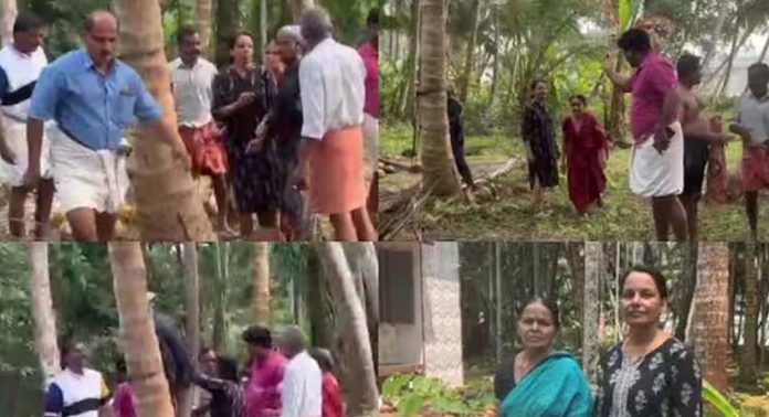 പറമ്പിൽ നിന്ന് തേങ്ങ പറിക്കുന്നതിന് വയോധികക്ക് സി പി എം വിലക്ക് പറമ്പിൽ നിന്ന് തേങ്ങ പറിക്കുന്നതിന് വയോധികക്ക് സി പി എം വിലക്ക്