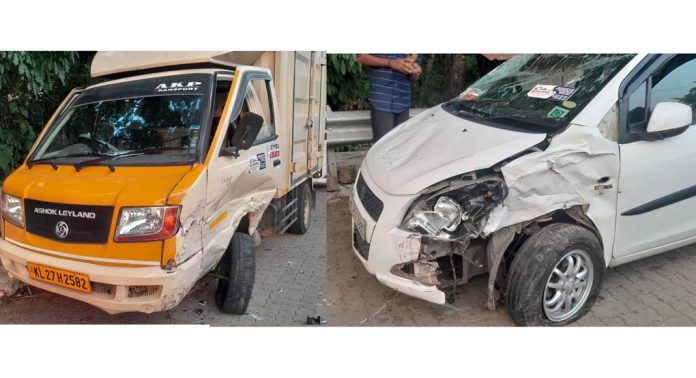 കോന്നിയിൽ മൂന്നിടങ്ങളിൽ വാഹനാപകടം : രണ്ട് പേർക്ക് പരിക്ക് കോന്നിയിൽ മൂന്നിടങ്ങളിൽ വാഹനാപകടം : രണ്ട് പേർക്ക് പരിക്ക്