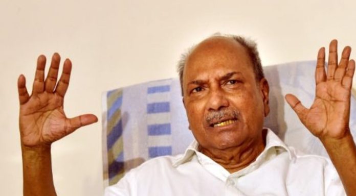 ലോക്സഭ തെരഞ്ഞെടുപ്പ് പ്രചാരണത്തിന് ആരോഗ്യം അനുവദിച്ചാല് പത്തനംതിട്ടയിലെത്തുമെന്ന് എകെ ആന്റണി ലോക്സഭ തെരഞ്ഞെടുപ്പ് പ്രചാരണത്തിന് ആരോഗ്യം അനുവദിച്ചാല് പത്തനംതിട്ടയിലെത്തുമെന്ന് എകെ ആന്റണി