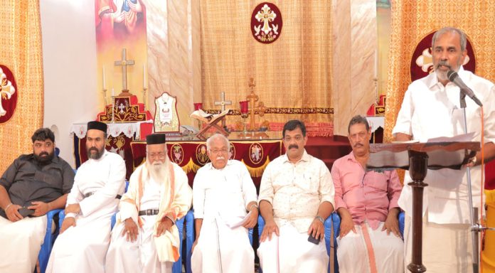 ഫാ. കെ.വി ജോണിൻ്റെ പൗരോഹിത്യ വജ്ര ജൂബിലി അനുമോദന സമ്മേളനം നടന്നു ഫാ. കെ.വി ജോണിൻ്റെ പൗരോഹിത്യ വജ്ര ജൂബിലി അനുമോദന സമ്മേളനം നടന്നു