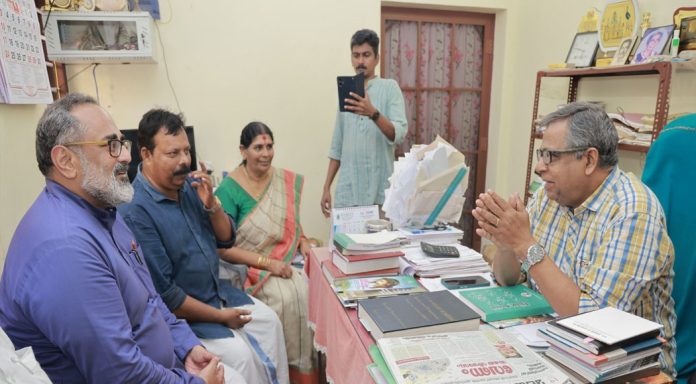 തീരസംരക്ഷണം ഉറപ്പ് വരുത്തുമെന്ന് രാജീവ് ചന്ദ്രശേഖർ തീരസംരക്ഷണം ഉറപ്പ് വരുത്തുമെന്ന് രാജീവ് ചന്ദ്രശേഖർ
