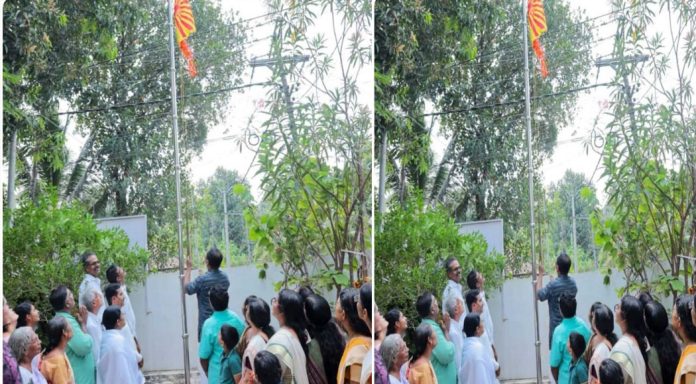 ബ്രഹ്മകുമാരീസ് ഈശ്വരീയ വിശ്വവിദ്യാലയത്തിൽ ശിവധ്വജാരോഹണം നടന്നു ബ്രഹ്മകുമാരീസ് ഈശ്വരീയ വിശ്വവിദ്യാലയത്തിൽ ശിവധ്വജാരോഹണം നടന്നു