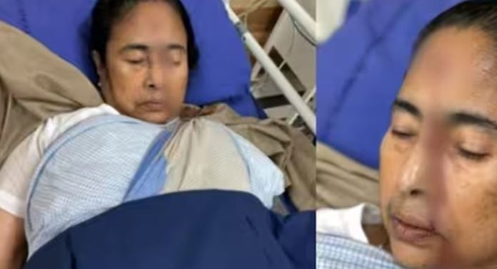 മമത ബാനർജി കുഴഞ്ഞ് വീണ സംഭവം ; വീണത് രക്തസമ്മർദ്ദം താഴ്ന്നതിനെ തുടർന്ന് എന്ന് റിപ്പോർട്ടുകൾ മമത ബാനർജി കുഴഞ്ഞ് വീണ സംഭവം ; വീണത് രക്തസമ്മർദ്ദം താഴ്ന്നതിനെ തുടർന്ന് എന്ന് റിപ്പോർട്ടുകൾ