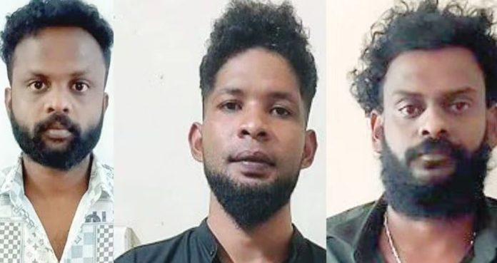 ആർ.എസ്.എസ്. പ്രാദേശിക നേതാവിന് കുത്തേറ്റ സംഭവം ; മൂന്ന് പ്രതികൾ അറസ്റ്റിൽ ആർ.എസ്.എസ്. പ്രാദേശിക നേതാവിന് കുത്തേറ്റ സംഭവം ; മൂന്ന് പ്രതികൾ അറസ്റ്റിൽ