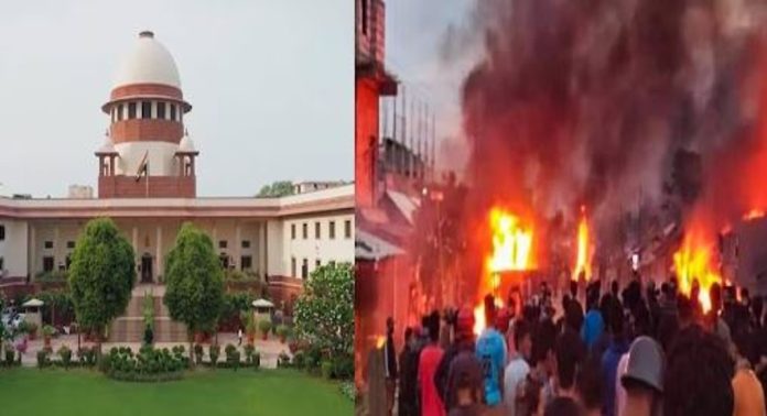 മണിപ്പൂർ കലാപം ; അന്വേഷണത്തിന്റെ പുരോഗതി അറിയിക്കണം, റിപ്പോർട്ട് തേടി സുപ്രിംകോടതി മണിപ്പൂർ കലാപം ; അന്വേഷണത്തിന്റെ പുരോഗതി അറിയിക്കണം, റിപ്പോർട്ട് തേടി സുപ്രിംകോടതി