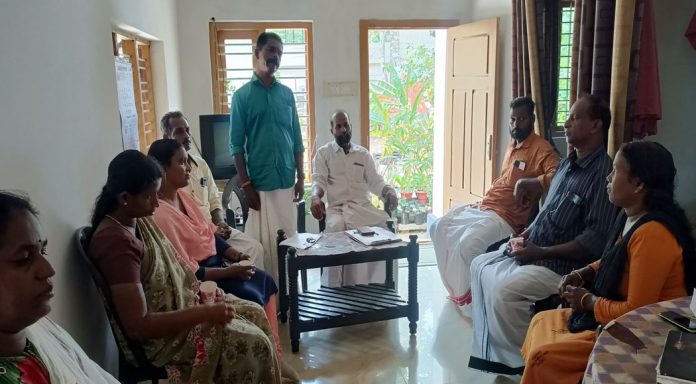 ബിജെപി എസ് സി മോർച്ച പന്തളം മണ്ഡലം കമ്മറ്റിയുടെ നേതൃത്വത്തിൽ നേതൃത്വ യോഗം നടന്നു ബിജെപി എസ് സി മോർച്ച പന്തളം മണ്ഡലം കമ്മറ്റിയുടെ നേതൃത്വത്തിൽ നേതൃത്വ യോഗം നടന്നു