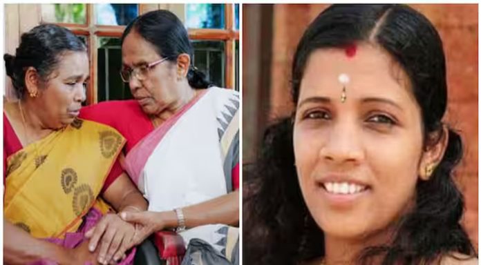 ലിനിയുടെ അമ്മയെ കാണാനെത്തി കെ കെ ശൈലജ ടീച്ചര് ലിനിയുടെ അമ്മയെ കാണാനെത്തി കെ കെ ശൈലജ ടീച്ചര്