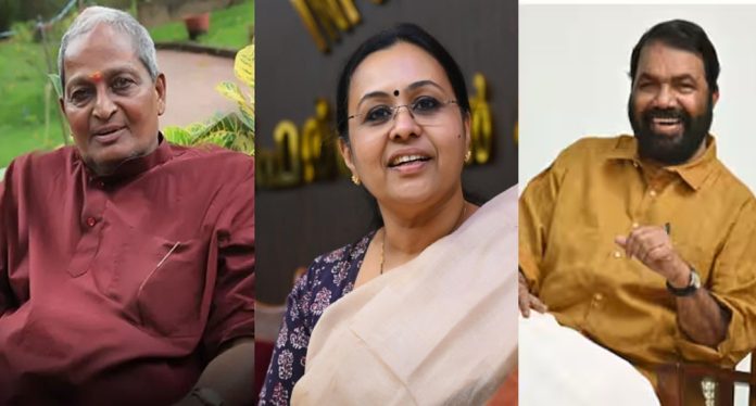 പ്രലോഭനങ്ങളിൽ നട്ടെല്ല് വളക്കാത്ത ആശാന് സ്നേഹാദരം ; മന്ത്രി വീണാ ജോര്ജ് പ്രലോഭനങ്ങളിൽ നട്ടെല്ല് വളക്കാത്ത ആശാന് സ്നേഹാദരം ; മന്ത്രി വീണാ ജോര്ജ്