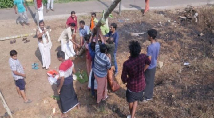 ഓതറ വിശാല ഹിന്ദു സംഗമം ; കാൽനാട്ടൽ കർമ്മം നടന്നു ഓതറ വിശാല ഹിന്ദു സംഗമം ; കാൽനാട്ടൽ കർമ്മം നടന്നു