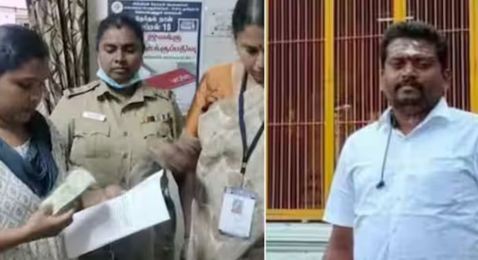 കോയമ്പത്തൂരിൽ ബിജെപി പ്രവർത്തകന്റെ പക്കൽ നിന്നും 81,000 രൂപ തെരഞ്ഞെടുപ്പ് കമ്മീഷൻ ഫ്ലയിംഗ് സ്ക്വാഡ് പിടിച്ചെടുത്തു കോയമ്പത്തൂരിൽ ബിജെപി പ്രവർത്തകന്റെ പക്കൽ നിന്നും 81,000 രൂപ തെരഞ്ഞെടുപ്പ് കമ്മീഷൻ ഫ്ലയിംഗ് സ്ക്വാഡ് പിടിച്ചെടുത്തു