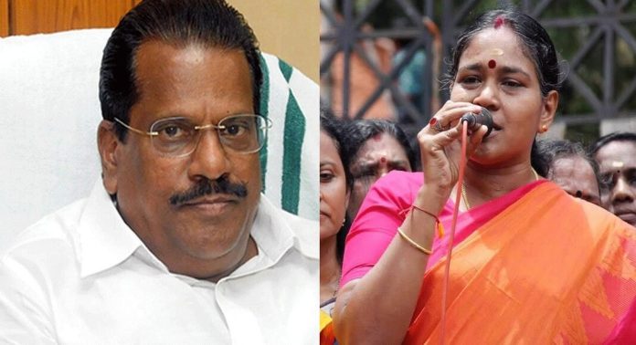 ബിജെപിയില് ചേരാൻ ഇപി തയ്യാറായിരുന്നു ; കേരളത്തില് നിന്നുള്ള ഒരു ഫോൺ കോളാണ് ഇപിയെ പിന്തിരിപ്പിച്ചത് – ശോഭ സുരേന്ദ്രൻ ബിജെപിയില് ചേരാൻ ഇപി തയ്യാറായിരുന്നു ; കേരളത്തില് നിന്നുള്ള ഒരു ഫോൺ കോളാണ് ഇപിയെ പിന്തിരിപ്പിച്ചത് – ശോഭ സുരേന്ദ്രൻ
