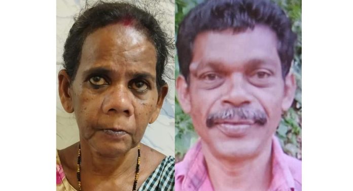 ഭർത്താവ് തലക്കടിയേറ്റു മരണപ്പെട്ട സംഭവത്തിൽ ഭാര്യയെ പോലീസ് പിടികൂടി ഭർത്താവ് തലക്കടിയേറ്റു മരണപ്പെട്ട സംഭവത്തിൽ ഭാര്യയെ പോലീസ് പിടികൂടി