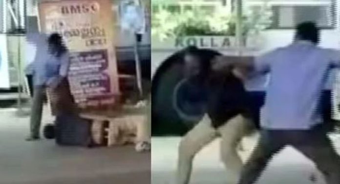 ബസിന്റെ സമയം ചോദിച്ചതിൽ പ്രകോപനം ; യാത്രക്കാരനെ തല്ലിച്ചതച്ച് കെഎസ്ആർടിസി ജീവനക്കാരൻ ബസിന്റെ സമയം ചോദിച്ചതിൽ പ്രകോപനം ; യാത്രക്കാരനെ തല്ലിച്ചതച്ച് കെഎസ്ആർടിസി ജീവനക്കാരൻ