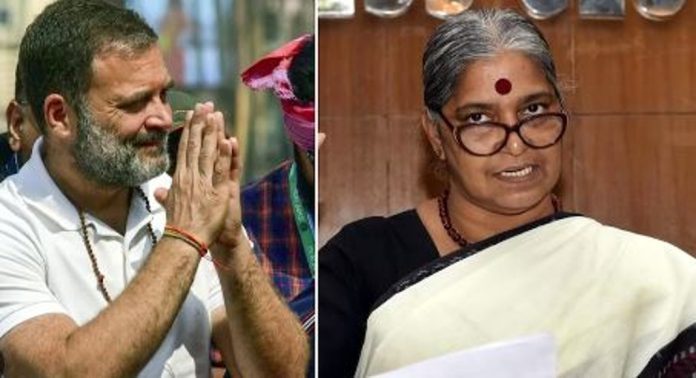 എം.പി. എന്ന നിലയിൽ ജനങ്ങളുടെ പ്രതീക്ഷയ്ക്കൊത്ത് പ്രവർത്തിക്കാൻ രാഹുലിന് സാധിച്ചിട്ടില്ല ; ആനി രാജ എം.പി. എന്ന നിലയിൽ ജനങ്ങളുടെ പ്രതീക്ഷയ്ക്കൊത്ത് പ്രവർത്തിക്കാൻ രാഹുലിന് സാധിച്ചിട്ടില്ല ; ആനി രാജ