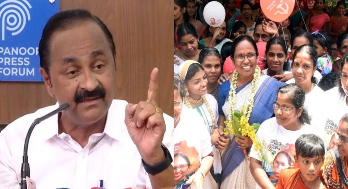 നുണ ബോംബാണെന്ന പരാമർശം ; പ്രതിപക്ഷ നേതാവിനെതിരെ വിമർശനവുമായി കെ.കെ ശൈലജ നുണ ബോംബാണെന്ന പരാമർശം ; പ്രതിപക്ഷ നേതാവിനെതിരെ വിമർശനവുമായി കെ.കെ ശൈലജ