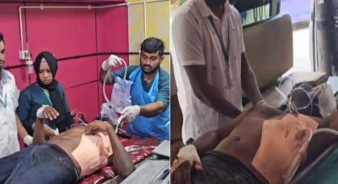 കുടിവെള്ളത്തെച്ചൊല്ലി സംഘർഷം ; രണ്ടുപേര്ക്ക് വെട്ടേറ്റു കുടിവെള്ളത്തെച്ചൊല്ലി സംഘർഷം ; രണ്ടുപേര്ക്ക് വെട്ടേറ്റു