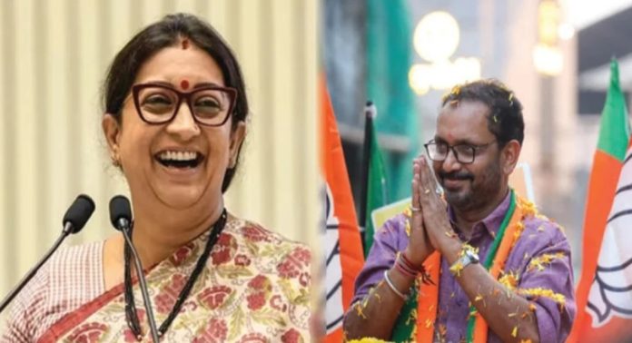 ഡൽഹിയിലെ കൂട്ടുകാർ വയനാട്ടില് ശത്രുക്കൾ ; രാഹുൽ ഗാന്ധിയെ പരിഹസിച്ച് സ്മൃതി ഇറാനി ഡൽഹിയിലെ കൂട്ടുകാർ വയനാട്ടില് ശത്രുക്കൾ ; രാഹുൽ ഗാന്ധിയെ പരിഹസിച്ച് സ്മൃതി ഇറാനി