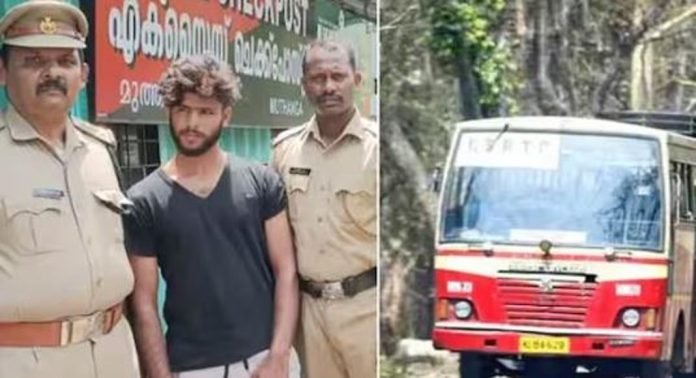 കെഎസ്ആർടിസി ബസിൽ മയക്കുമരുന്ന് കടത്താൻ ശ്രമം ; പ്രതി അറസ്റ്റിൽ കെഎസ്ആർടിസി ബസിൽ മയക്കുമരുന്ന് കടത്താൻ ശ്രമം ; പ്രതി അറസ്റ്റിൽ