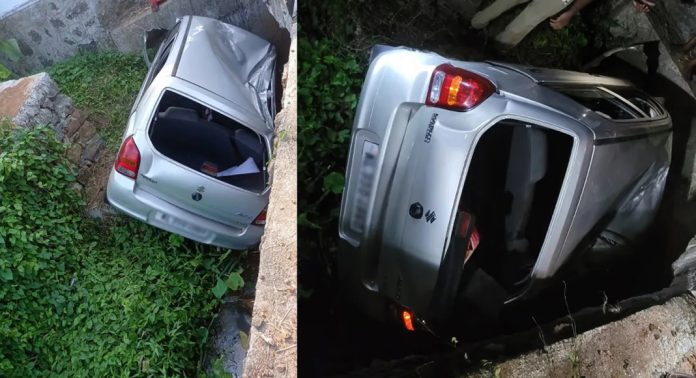 കോട്ടയത്ത് കാര് ഓടയിലേക്ക് മറിഞ്ഞു ; പത്തനംതിട്ട സ്വദേശിയായ വീട്ടമ്മയ്ക്ക് ദാരുണാന്ത്യം കോട്ടയത്ത് കാര് ഓടയിലേക്ക് മറിഞ്ഞു ; പത്തനംതിട്ട സ്വദേശിയായ വീട്ടമ്മയ്ക്ക് ദാരുണാന്ത്യം