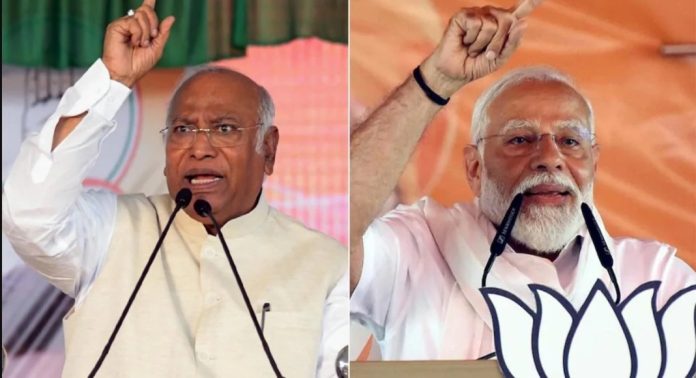 ‘രാജ്യത്ത് ഒരു മതവിഭാഗത്തിൽ മാത്രമല്ല കുട്ടികൾ കൂടുന്നത്’ ; മോദിയുടെ വിദ്വേഷ പ്രസംഗത്തിനെതിരെ ഖാർഗെ ‘രാജ്യത്ത് ഒരു മതവിഭാഗത്തിൽ മാത്രമല്ല കുട്ടികൾ കൂടുന്നത്’ ; മോദിയുടെ വിദ്വേഷ പ്രസംഗത്തിനെതിരെ ഖാർഗെ