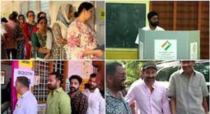 ലോക്സഭാ വോട്ടെടുപ്പിൽ സംസ്ഥാനത്ത് ഭേദപ്പെട്ട പോളിംഗ് ലോക്സഭാ വോട്ടെടുപ്പിൽ സംസ്ഥാനത്ത് ഭേദപ്പെട്ട പോളിംഗ്