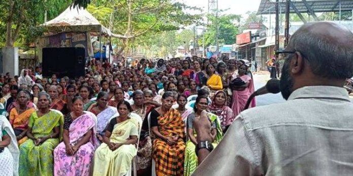 പീലിംഗ് തൊഴിലാളി സംഗമം സംഘടിപ്പിച്ചു പീലിംഗ് തൊഴിലാളി സംഗമം സംഘടിപ്പിച്ചു
