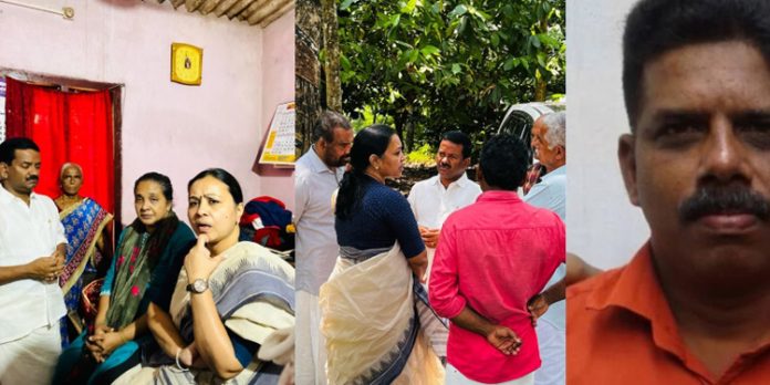 കാട്ടാന ആക്രമണത്തില് കൊല്ലപ്പെട്ട ബിജുവിന്റെ വീട് സന്ദര്ശിച്ച് ആരോഗ്യ വകുപ്പ് മന്ത്രി വീണാ ജോര്ജ് കാട്ടാന ആക്രമണത്തില് കൊല്ലപ്പെട്ട ബിജുവിന്റെ വീട് സന്ദര്ശിച്ച് ആരോഗ്യ വകുപ്പ് മന്ത്രി വീണാ ജോര്ജ്